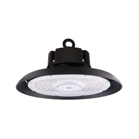 NORTH STAR | LED Round High Bay | 150 Watt | 20893 Lumens | 5000K | 120V-277V | Black Housing | IP65 | UL & DLC Listed