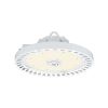 JUNIOR | LED Round High Bay | 150 Watt | 21902 Lumens | Adjustable CCT 3000K-4000K-5000K | 100V-277V | White Housing | IP65 | UL Listed