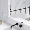 40 x 28 in. Large Rectangular Frameless Wall-Mount Anti-Fog Bluetooth LED Light Bathroom Vanity Mirror