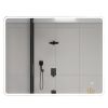 32 x 24 in. Large Rectangular Frameless Wall-Mount Anti-Fog LED Light Bathroom Vanity Mirror