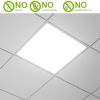 48W 2Ã—2FT LED Panel Light 5800LM 7000K Ceiling Lighting 150W Equivalent LED Troffer Recessed Edge-Lit