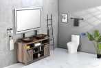 48 x 36 Inch LED Mirror Bathroom Vanity Mirrors with Lights, Wall Mounted Anti-Fog Memory Large Dimmable Front Light Makeup Mirror