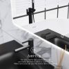 32 x 24 in. Large Rectangular Frameless Wall-Mount Anti-Fog LED Light Bathroom Vanity Mirror
