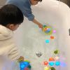 Baby Cute Induction Luminous Animal Bath Toys Bathtub Colorful LED Lighting Toys Waterproof for Toddler Infant Boys Girls Gift