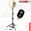 8" / 10" LED TIK Tok Ring Light with Tripod Stand Phone Holder Ringlight Stand for Makeup Tiktok Live Zoom Halo Light 5 Core RL8/ RL10