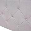 Full Size Upholstered Platform Bed with Storage Headboard, LED, USB Charging and 2 Drawers