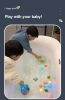 Baby Cute Induction Luminous Animal Bath Toys Bathtub Colorful LED Lighting Toys Waterproof for Toddler Infant Boys Girls Gift